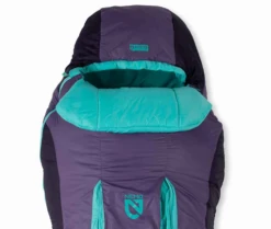 Nemo Forte Womens 20 Reg (Tide Pool/Shaded Thistle) Slaapzak