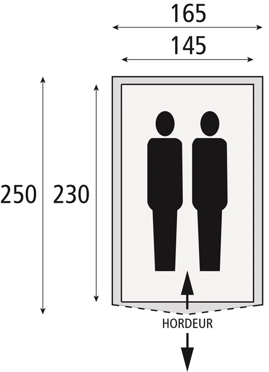 Safarica Cycloon M Dk. Pop Up Tent 4 Safarica Cycloon M Dk. Pop Up Tent - Afbeelding 2
