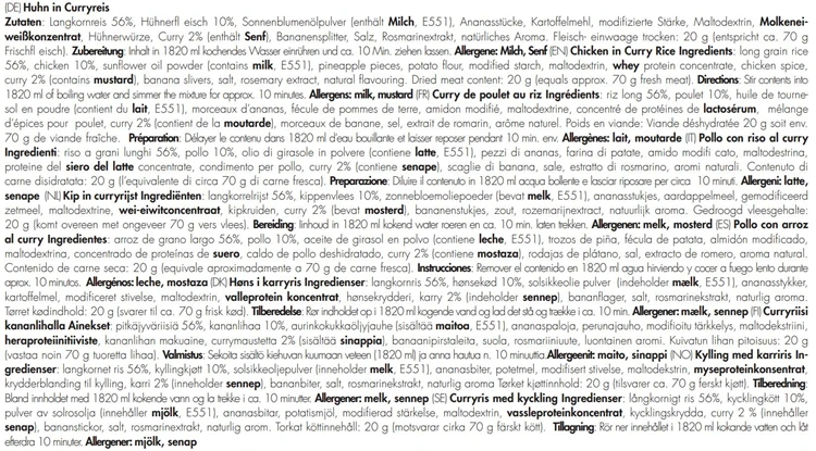 Trek'n Eat Emergency Food Chicken In Curried Rice Reismaaltijd 5 Trek'n Eat Emergency Food Chicken In Curried Rice Reismaaltijd - Afbeelding 3