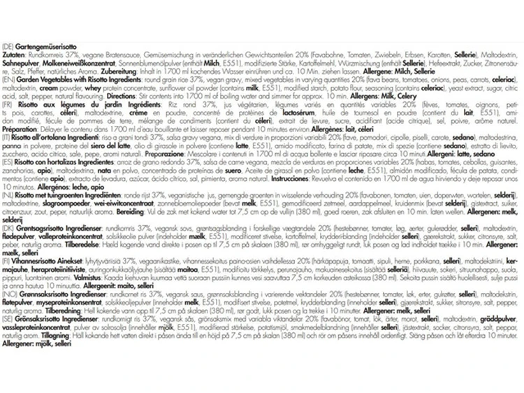 Trek'n Eat Emergency Food Garden Vegetables With Risotto Reismaaltijd 5 Trek'n Eat Emergency Food Garden Vegetables With Risotto Reismaaltijd - Afbeelding 3