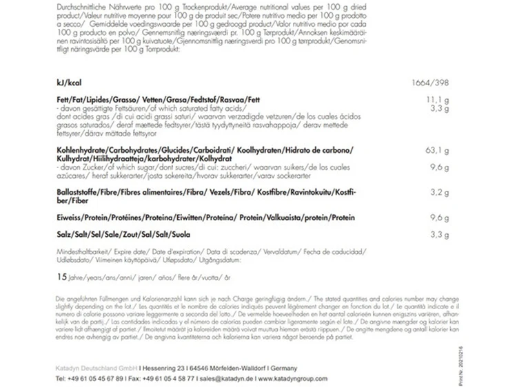 Trek'n Eat Emergency Food Garden Vegetables With Risotto Reismaaltijd 6 Trek'n Eat Emergency Food Garden Vegetables With Risotto Reismaaltijd - Afbeelding 4