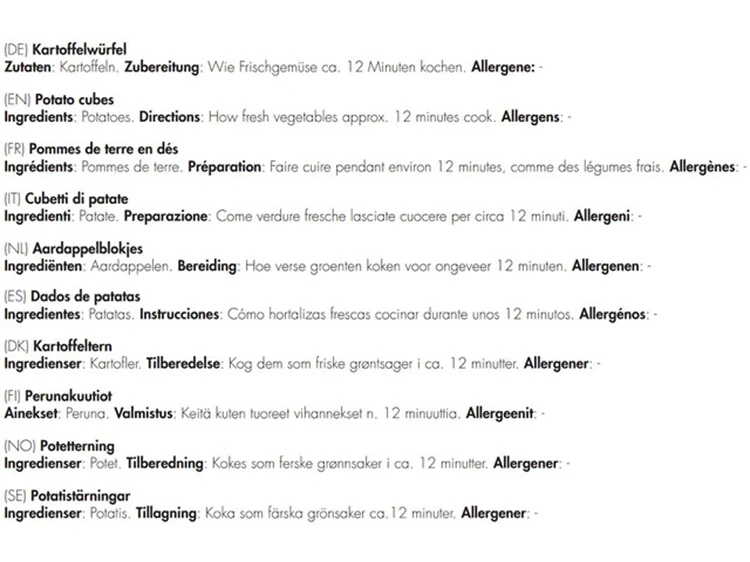 Trek'n Eat Emergency Food Potato Cubes Reismaaltijd 5 Trek'n Eat Emergency Food Potato Cubes Reismaaltijd - Afbeelding 3