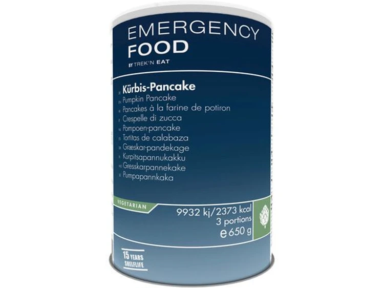 Trek'n Eat Emergency Food Pumpkin Pancake Reismaaltijd 3 Trek'n Eat Emergency Food Pumpkin Pancake Reismaaltijd