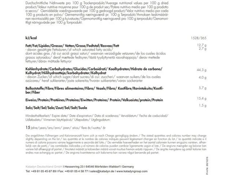 Trek'n Eat Emergency Food Pumpkin Pancake Reismaaltijd 6 Trek'n Eat Emergency Food Pumpkin Pancake Reismaaltijd - Afbeelding 4