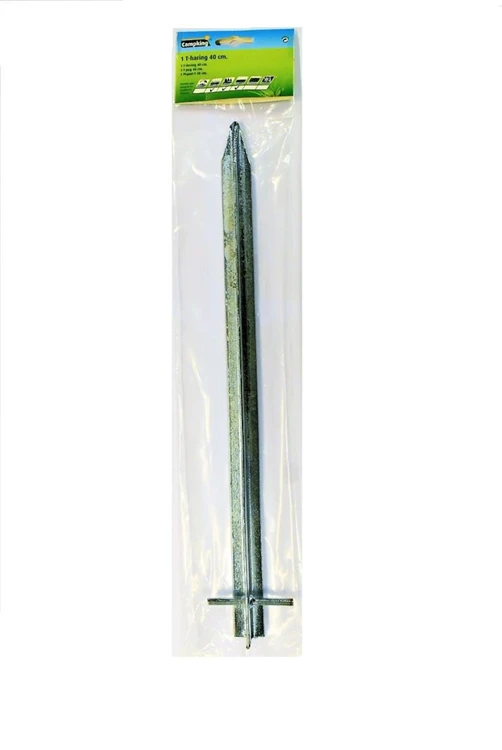 Campking Zak 1 T-Haring Staal 40 Cm Haring 3 Campking Zak 1 T-Haring Staal 40 Cm Haring