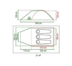 Coleman Kobuk Valley 3 Plus Bijzettent -De Kampeerplek 3805784 31584 coleman tent kobuk valley 3 plus blackout bedroom bijzettent 20