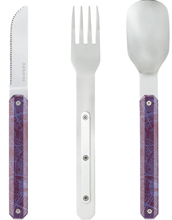 Akinod Straight Cutlery 12H34 4 Akinod Straight Cutlery 12H34 - Afbeelding 2