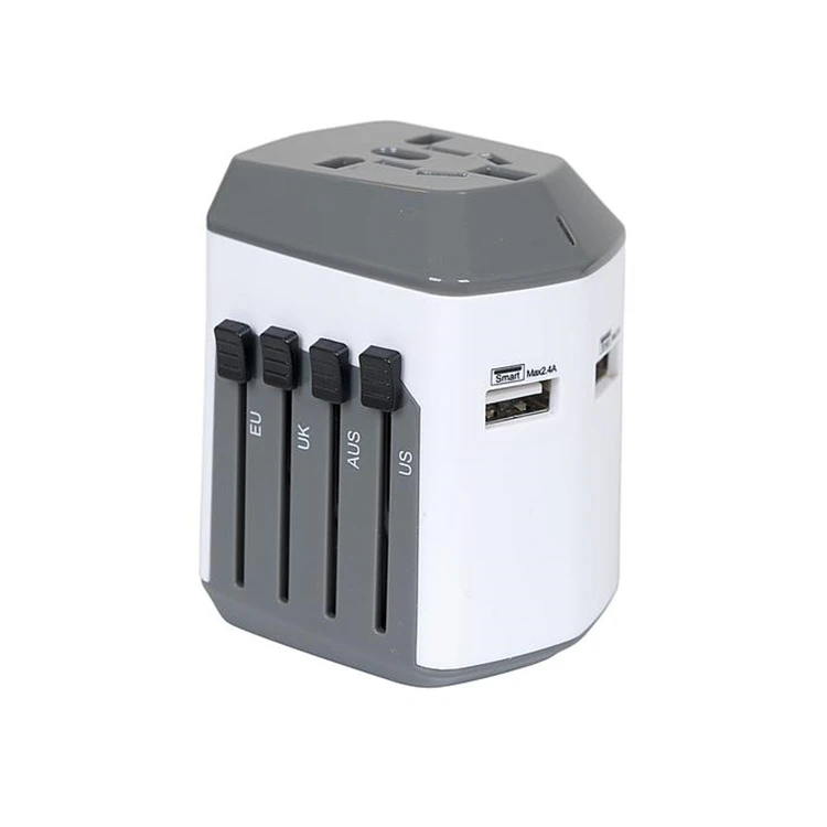 Bo-Camp Global Usb Wereldstekker 3 Bo-Camp Global Usb Wereldstekker