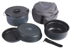 Bo-Camp Camping 7-Delig Pannenset