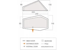 Vango F10 Project Hydrogen Trekkerstent -De Kampeerplek 3970446 5023519187760 1