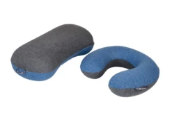 Bo-Camp - Nekkussen - Memoryfoam - Blauw/Antraciet Kussen -De Kampeerplek 3988057 8712013066202 4