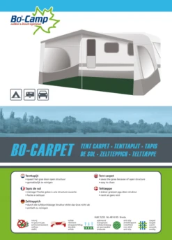 Bo-Camp - Tenttapijt - Bo-Carpet - 3 X 6 Meter - Groen Tenttapijt 9 Bo-Camp - Tenttapijt - Bo-Carpet - 3 X 6 Meter - Groen Tenttapijt -De Kampeerplek 4070891 8712013180069 3