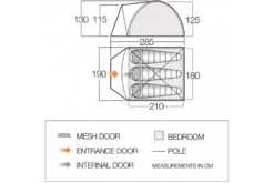 Vango Tay 300 Trekkerstent 9 Vango Tay 300 Trekkerstent -De Kampeerplek 4072736 5023519207901 1