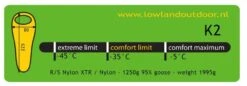 Lowland K2 Expedition Blue Slaapzak 9 Lowland K2 Expedition Blue Slaapzak -De Kampeerplek 4098760 80837 lowland k2 expedition blue slaapzak 40