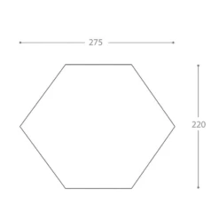 Nigor Footprint Wickiup 3 Grondzeil -De Kampeerplek 4381683 8717962008365 2