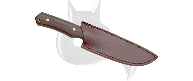 Fox Cutlery Black Fox Hunting Knife Sandalwood 4 Fox Cutlery Black Fox Hunting Knife Sandalwood - Afbeelding 2