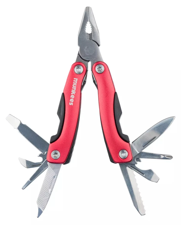 Stainless Steel Multi-Tool Red 3 Stainless Steel Multi-Tool Red