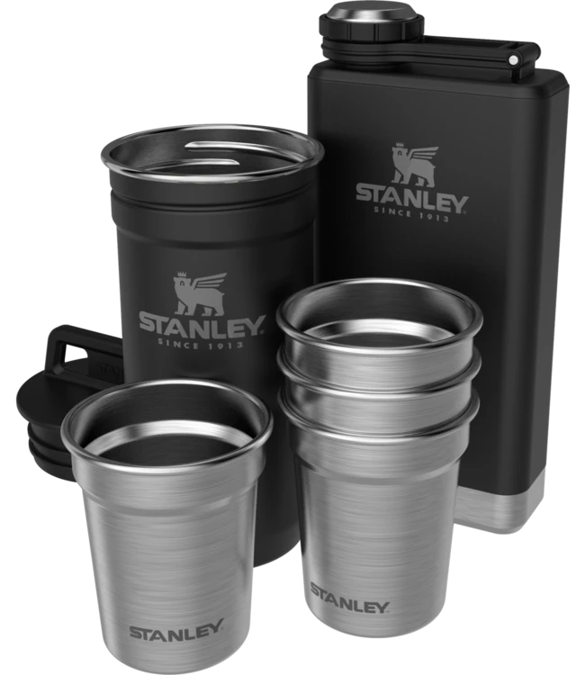 Stanley The Pre-Party Shotglass + Flask Set Shotglas 3 Stanley The Pre-Party Shotglass + Flask Set Shotglas