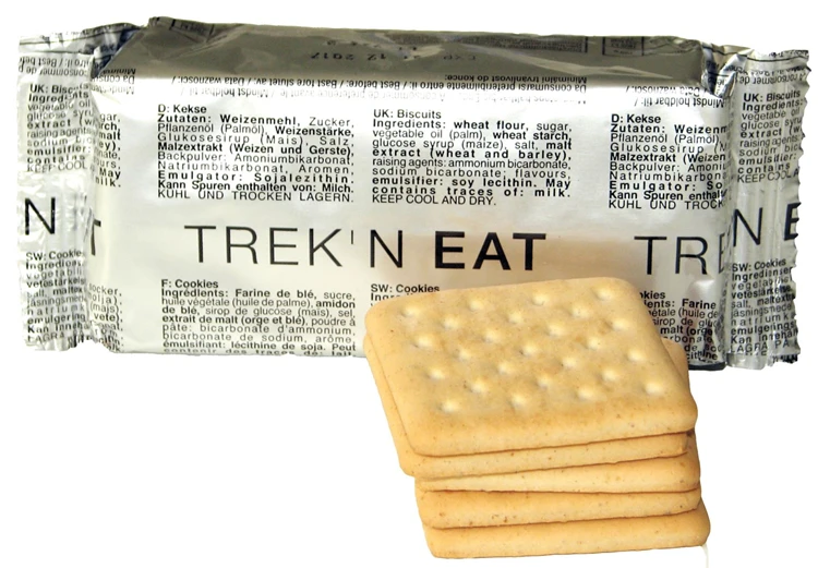 Trek'n Eat Trekking Biscuits (12 Pcs.) Reismaaltijd 3 Trek'n Eat Trekking Biscuits (12 Pcs.) Reismaaltijd