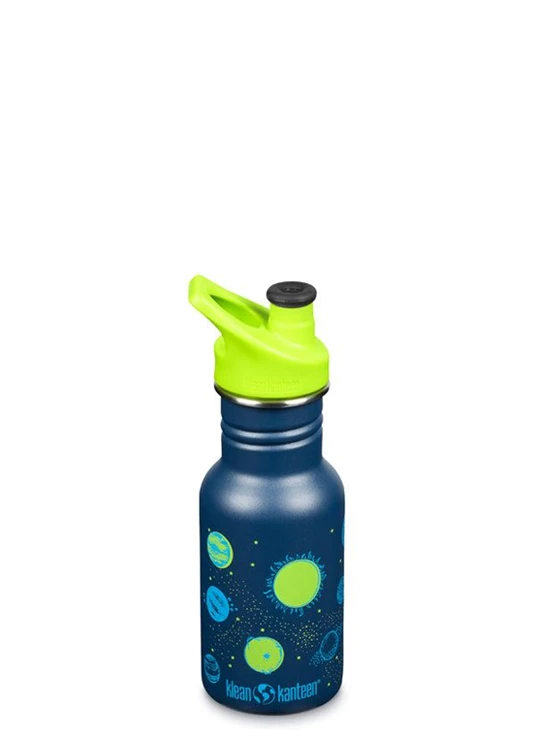 Klean Kanteen Kid Classic Narrow 355Ml/12Oz W/Sport Cap Drinkfles Kind 3 Klean Kanteen Kid Classic Narrow 355Ml/12Oz W/Sport Cap Drinkfles Kind