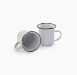 Barebones Espresso Cup/Enamel/Set 2 Pcs Drinkbeker En Glazen