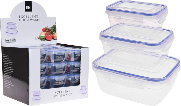 Soellaart Voorraaddoos Set 3 Delig Outdoor Benodigdheden 3 Soellaart Voorraaddoos Set 3 Delig Outdoor Benodigdheden