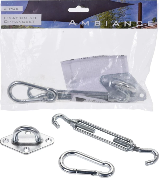 Soellaart Schaduwdoek Accessoires Set Outdoor Benodigdheden 3 Soellaart Schaduwdoek Accessoires Set Outdoor Benodigdheden