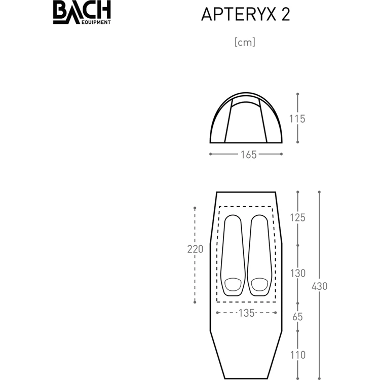 Bach Apteryx 2 Trekkerstent 6 Bach Apteryx 2 Trekkerstent - Afbeelding 4