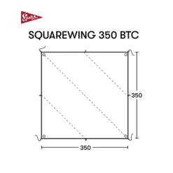 Spatz Tarp Squarewing 450 Btc Tarp 10 Spatz Tarp Squarewing 450 Btc Tarp -De Kampeerplek 5626882 7615523298969 3