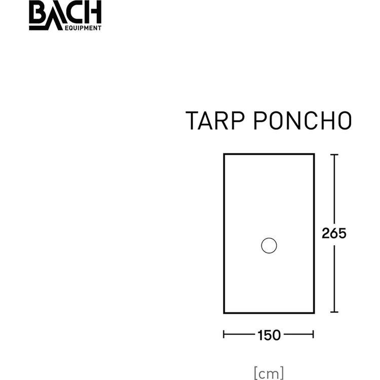 Bach Tarp Poncho Tarp 5 Bach Tarp Poncho Tarp - Afbeelding 3