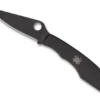 Spyderco Grasshopper Black / Black Sandvik 12C27 Pe Zakmes -De Kampeerplek 6992699 0716104015153 0