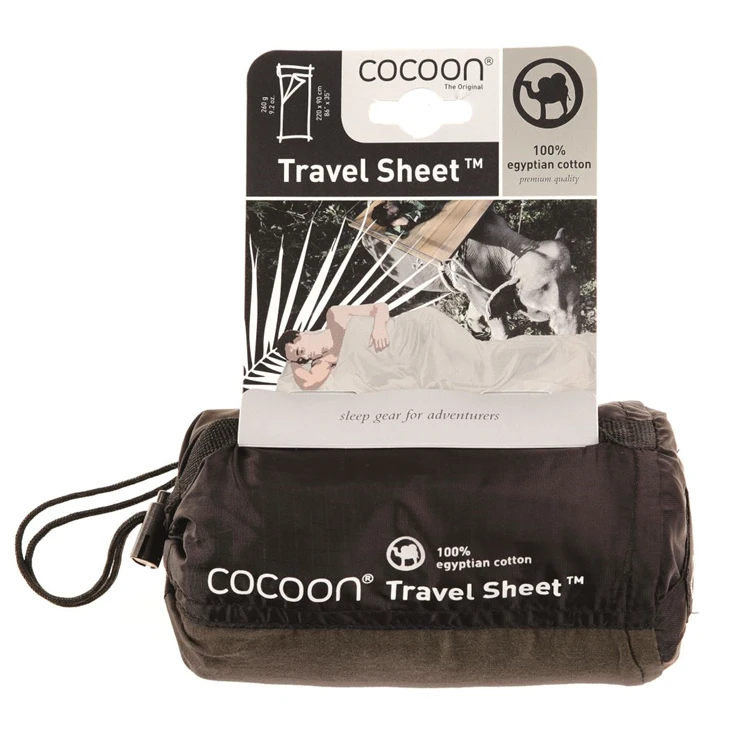 Cocoon Travel Sheet 100% Egyptian Cotton Lakenzak 3 Cocoon Travel Sheet 100% Egyptian Cotton Lakenzak