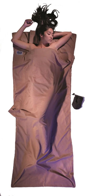 Cocoon Travel Sheet 100% Egyptian Cotton Lakenzak 4 Cocoon Travel Sheet 100% Egyptian Cotton Lakenzak - Afbeelding 2