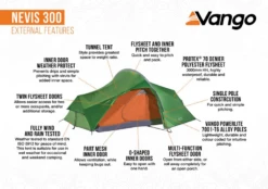 Vango Nevis 300 Trekkerstent 8 Vango Nevis 300 Trekkerstent -De Kampeerplek 7315335 5059474004811 2