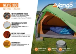 Vango Nevis 300 Trekkerstent 9 Vango Nevis 300 Trekkerstent -De Kampeerplek 7315336 5059474004811 3