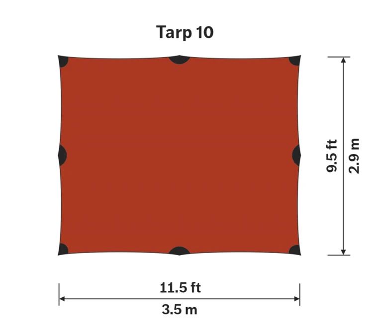 Hilleberg 10 Ul Tarp 4 Hilleberg 10 Ul Tarp - Afbeelding 2