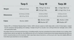 Hilleberg 10 Ul Tarp 9 Hilleberg 10 Ul Tarp -De Kampeerplek 7536075 0787421355819 2