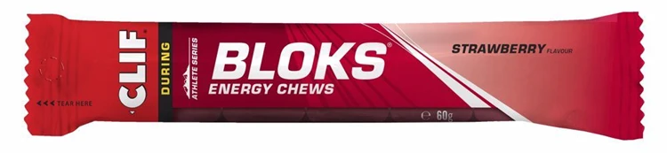 CLIF® Bar Clif Bar Blok Energy Chew Strawberry 3 CLIF® Bar Clif Bar Blok Energy Chew Strawberry